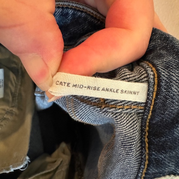 rag & bone  Cate Mid-Rise Ankle Skinny Jeans size 24 - Picture 9 of 11